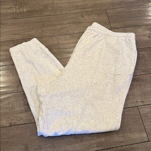 NWT Nike Womens White Joggers Fitness Training Sweatpants Athletic Plus white 1X